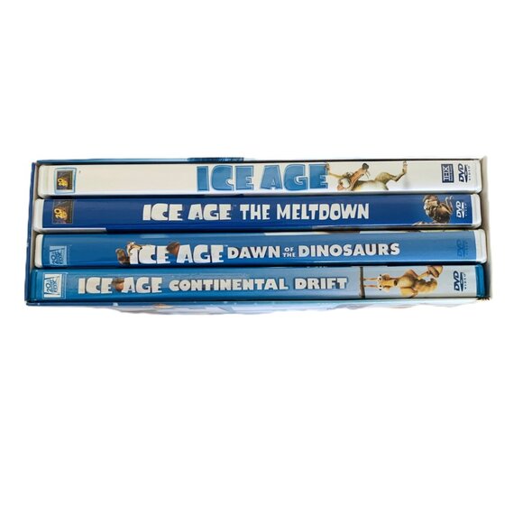 Ice Age 4 Movies DVDs Ice Age The Meltdown The Dawn of Dinosaurs Continent Drift - Picture 3 of 7